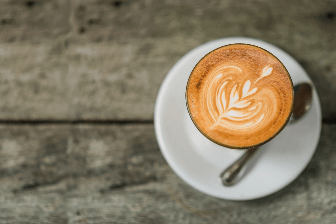 Fresh coffee and pastries at Brazen Poppy Bakery